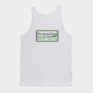 Latonia Derby 1928 Tank Top